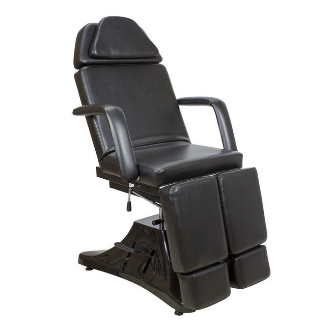 Педикюрное кресло МД-823А (гидравлика, черный)