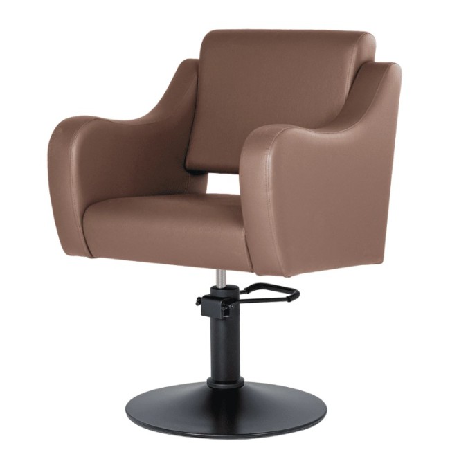 Парикмахерское кресло МД-24, основание чёрный круг